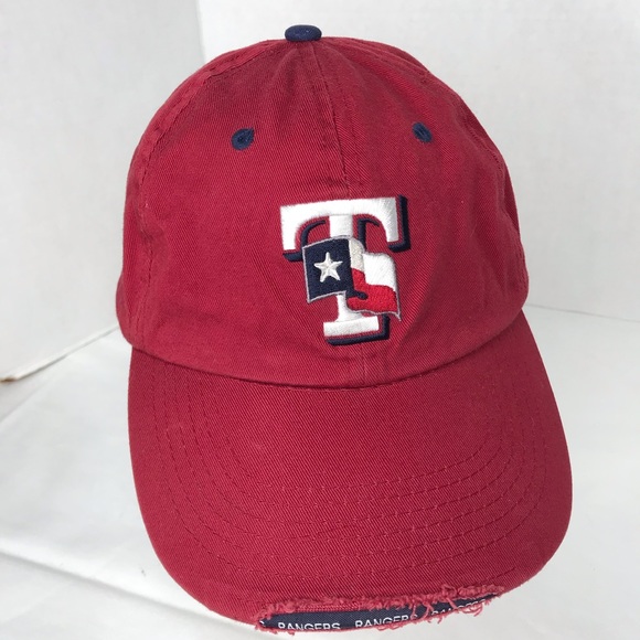 Texas Rangers Baseball Cap Distressed edge - Picture 3 of 5